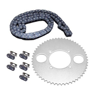 DUZFOREI T8F 54T Tooth Rear Sprocket with T8F 116 Links Chain and Master New