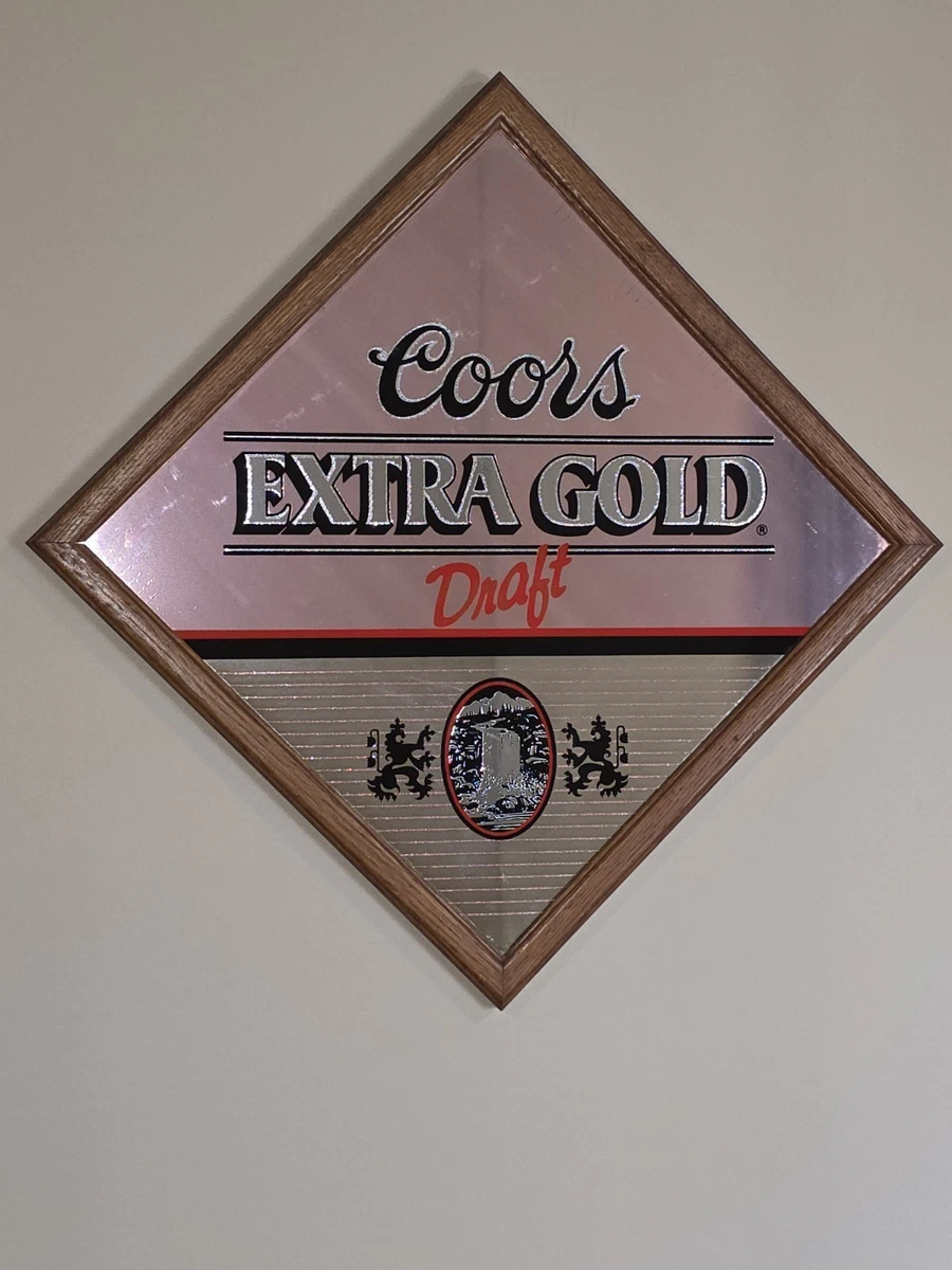 Coors Extra Gold Mirror In Collectible Breweriana Mirrors for sale