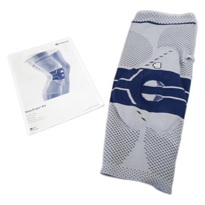 Bauerfeind GenuTrain P3 Kniebandage, Unisex, Titan, Right, Size 5
