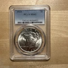 1924 $1 Peace Silver Dollar PCGS MS62
