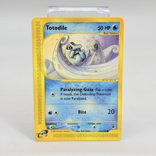 Totodile 135/165 Expedition Regular Common Pokémon Vintage TCG 2000 LP Card