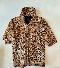 LEONARD Manteau léopard