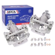 2 Rear Brake Caliper w/Bracket Compatible 05-08 3.6L 12-16 3.6L 04-08 3.8L