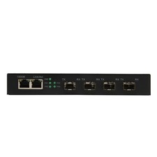 SFP Ethernet Fiber Switch Up To 120km 4 Optical Port 2 Electrical Port US Plug