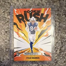 2025 Panini Rookies & Stars Rookie Rush Rookie Tyler Warren Colts #18