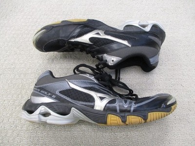 Mizuno Wave Bolt 6 Womens 9 Medium Black Volleyball Pickleball Tennis Sneakers
