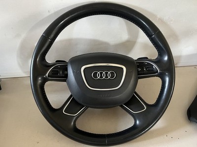  Audi A8 D4 4H Lenkrad Lederlenkrad Multifunktional Schaltwippen Leder 4H0880201