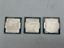 Lot of 3 - Intel Processors