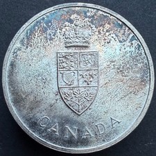 1967 Canada Centennial Sterling Silver Medallion 0.732 ozt ASW RCM 102.39 per troy oz