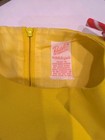 Vintage Childs Dress Yellow Girls Dress Ruth's Of Carolina With Frog  12-24 Mos. — photo 5