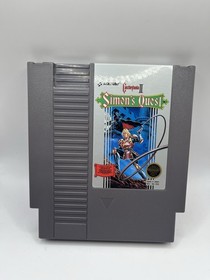 Castlevania II Simon's Quest (Nintendo NES, 1988) TESTED Authentic With Holder
