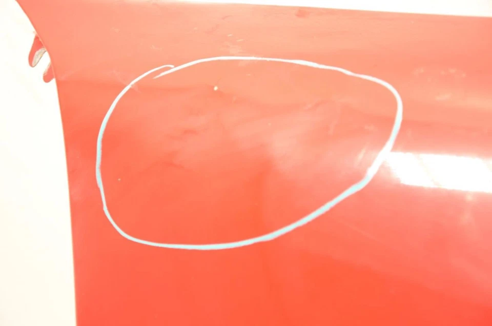 Conjunto guardabarros delantero derecho pasajero rojo NA 90-97 Mazda MX-5 Miata NA 1,8 L Foto 2 de 4