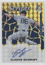2021 Panini Mosaic Scripts Gold Prizm Clarke Schmidt #SCR-CS Auto 1u6