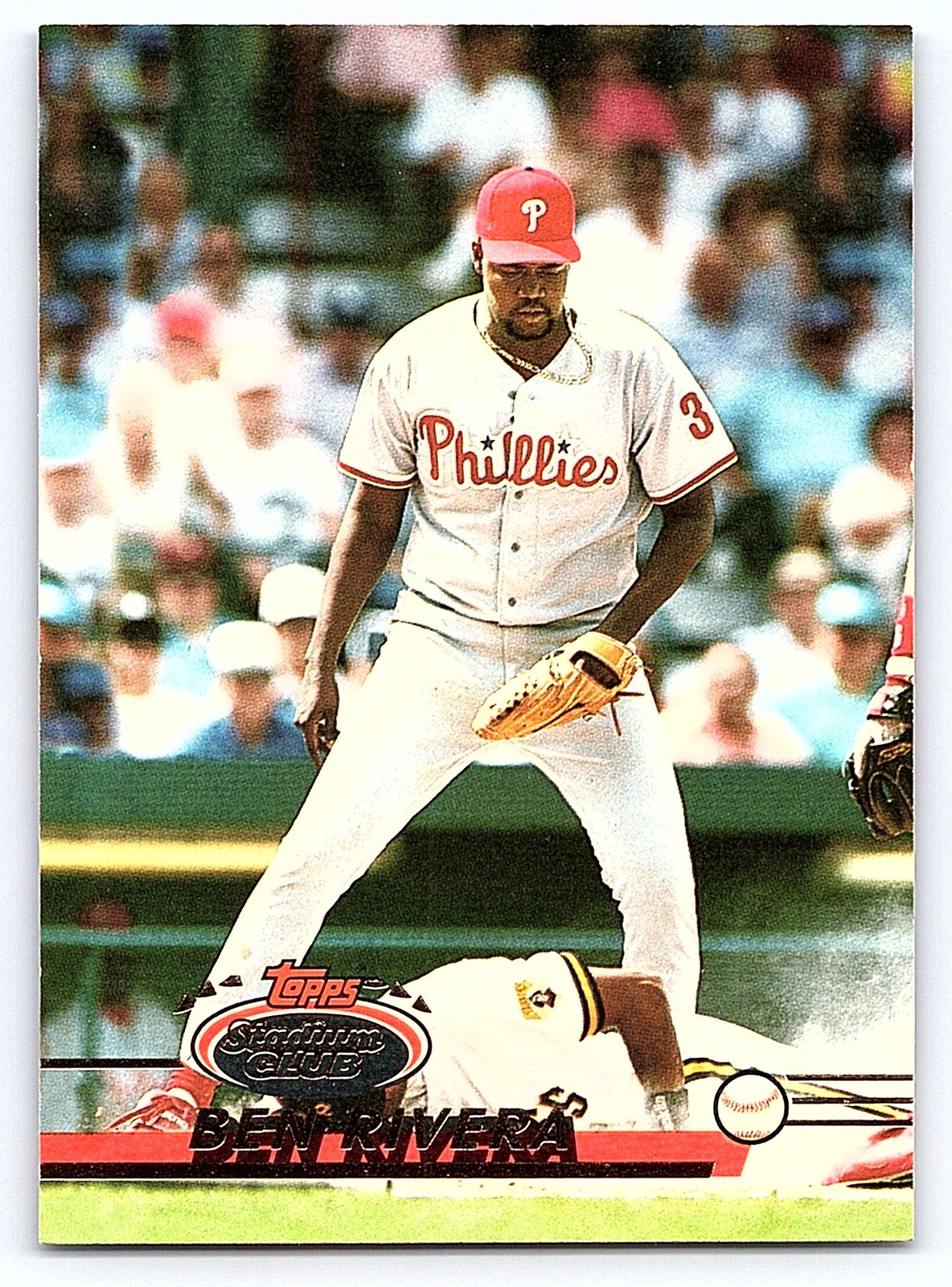 1993 Stadium Club #654 Ben Rivera Philadelphia Phillies
