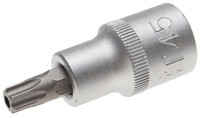"Bgs BIT-EINSATZ, 12,5MM (1/2\"), T-PROFIL (FÜR Torx) Mit Bohrung T45"