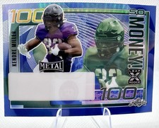 Leaf Metal So Money! Kendre Miller #SM-KM1 1/1 Unsigned Proof Rookie Football