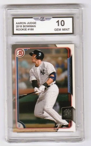 2015 BOWMAN AARON JUDGE BASEBALL ROOKIE CARD NEW YORK YANKEES OUTFIELDER