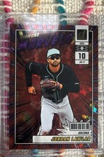 2025 Panini Donruss - Diamond Marvels Jordan Lawlar #17 Red Xplosion 75/99