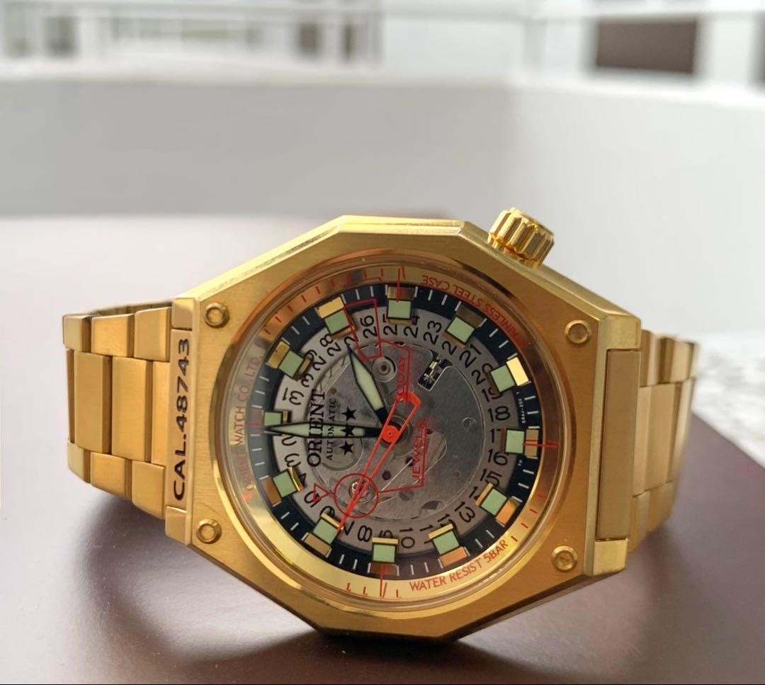 Final Orient Three Star Automatic Winding Gundam … - image 4