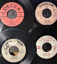 45 RPM 4-pack Various Decades Various Genres