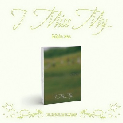 PURPLE KISS I MISS MY 2nd Single Album MAIN Ver/CD+Photo Book+2 Card+GIFT