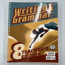 Writing and Grammar 8 by Not Available (Trade Paperback)