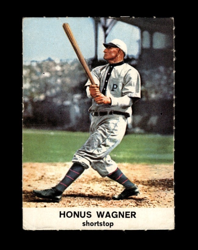 1961 Golden Press Set-Break # 32 Honus Wagner VG-VGEX (crease) *GMCARDS*