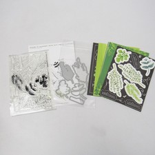 Papertrey Ink "Herb Garden" Stamp  Die  Paper Make it Market Mini Kit Set