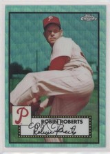 2021 Topps Chrome Platinum Anniversary Aqua Wave Refractor Robin Roberts HOF 4z8