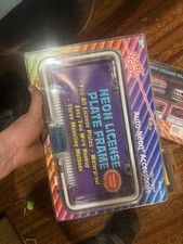 Neon License Plate Frame