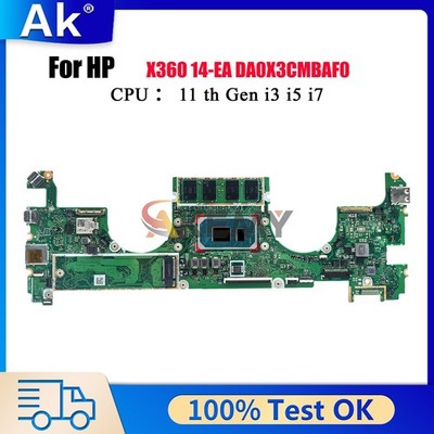 Laptop Motherboard For HP Spectre X360 14-EA DA0X3CMBAF0 With i5 i7 M26865-601