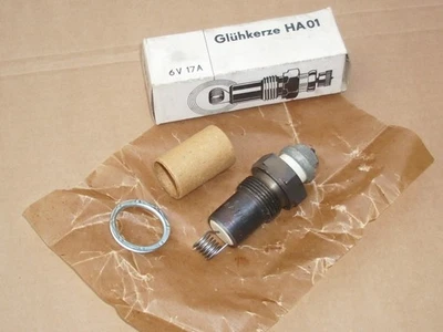 Sirokko Glühkerze HA01 6V 17A Standheizung Barkas Trabant Dieselheizung OETF DDR