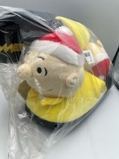 PEANUTS Charlie Brown Family Christmas 3D Slippers Adult Mens Size 9 / 10 NEW