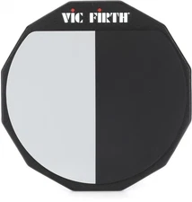Vic Firth Single Sided Double Surface Practice Pad - 12-inch