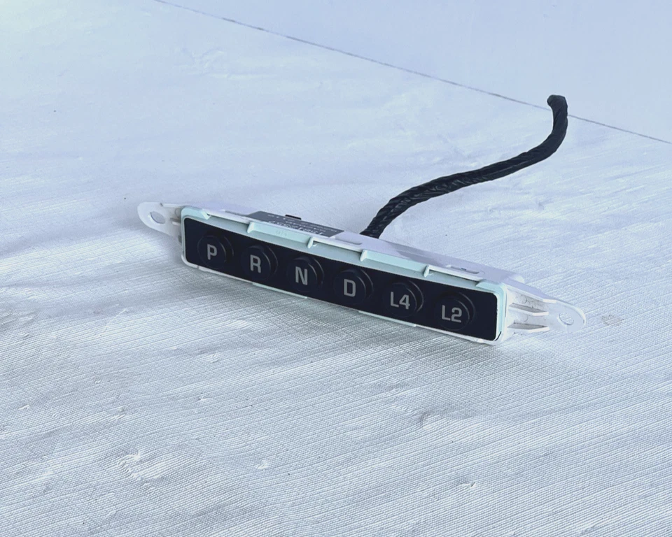 Indicador de control de palanca de cambios Pontiac Torrent Chevrolet Equinox 2005-2006 OEM Foto 3 de 4