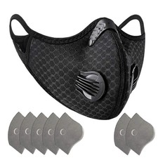 Loops Reusable Dust Face Mask with 7 Activated Carbon Filters-Woodworking,Con...