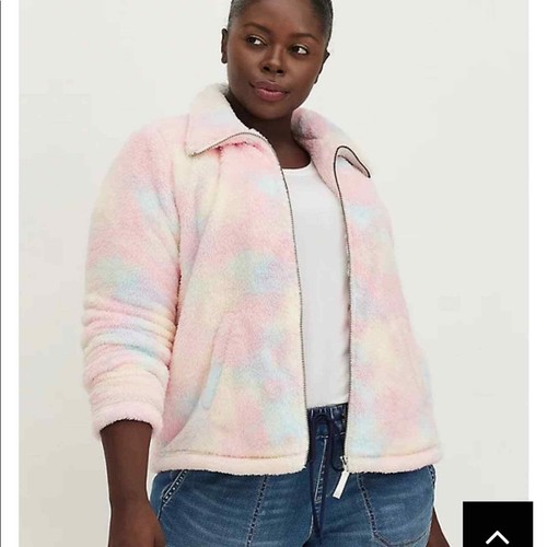 TORRID WOMEN'S SHERPA JACKET 