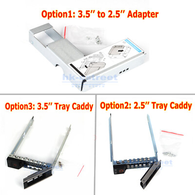 2.5'' 3.5'' HDD Drive Tray Caddy DXD9H X7K8W For Dell R440 R540 R640 R740 Gen14