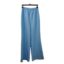 Vintage Plaid Wide Leg Pants Size S