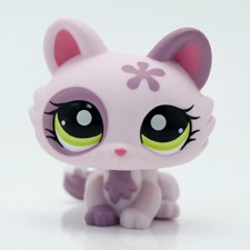 Littlest Pet Shop LPS Crouching Cat 1628 Rare LPS Figure Girl Gift Love Toy