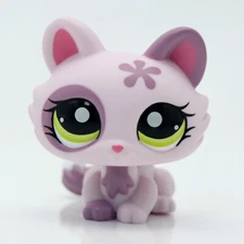 Littlest Pet Shop LPS Crouching Cat 1628 Rare LPS Figure Girl Gift Love Toy