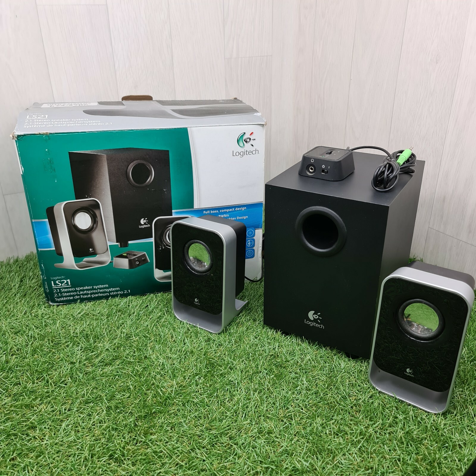 logitech 2 speakers subwoofer