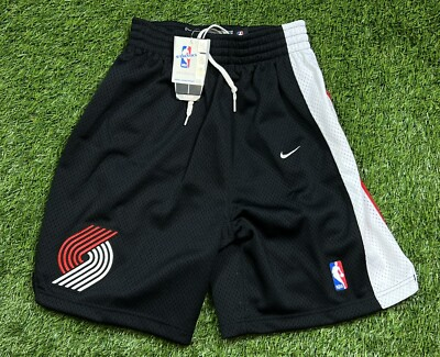 #ad NWT#x27;S Authentic Nike Portland Trail Blazers NBA Shorts Men#x27;s 30 On Court $67.99