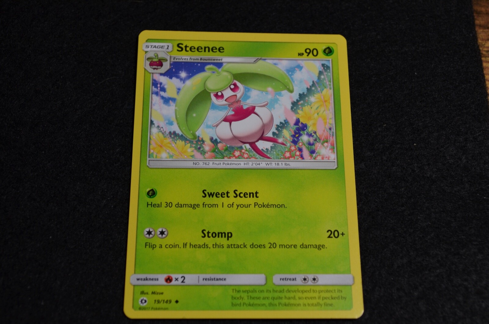 Pokemon STEENE Sun & Moon Base Set 19/149 NM/Mint PACK FRESH