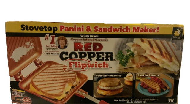 red copper panini