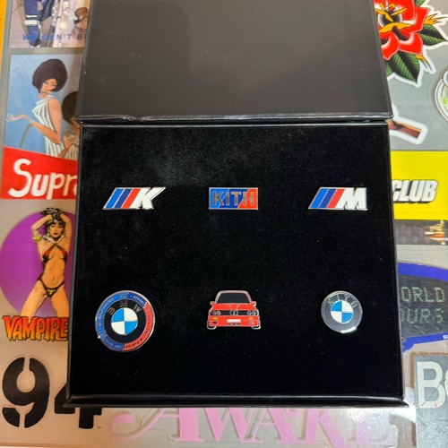 Kith BMW Pin Set Multicolor Set Of 6 Brand New 2020 | eBay