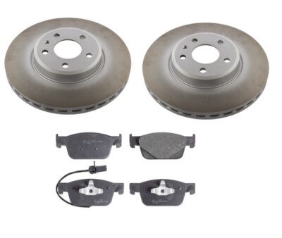 FOR AUDI A4 1.4 TFSI AVANT TFSI S LINE FRONT BRAKE DISCS AND BRAKE PADS SET
