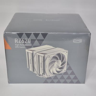 PCCooler RZ620 Dual Fan CPU Air Cooler White New Sealed