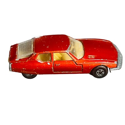 Matchbox Citroen SM No 51 Super Fast Orange 1971 England Lesney VTG Collectible