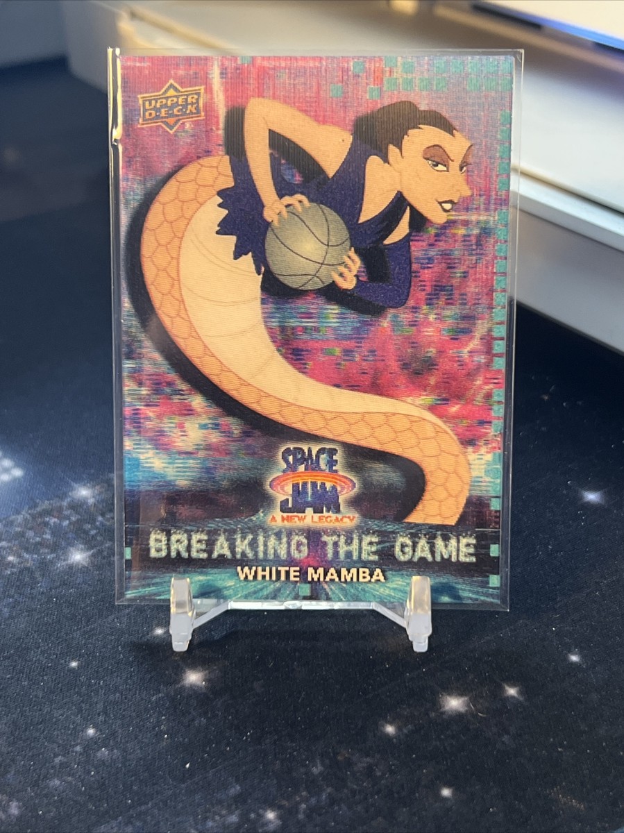 2021 Upper Deck Space Jam Breaking the Game White Mamba 3d-21